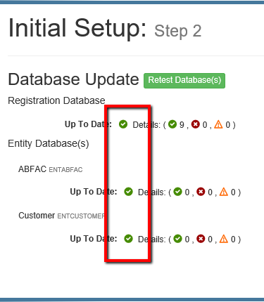Up to Date Databases Reference